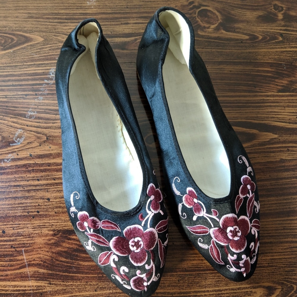 Floral Ballet Flats
